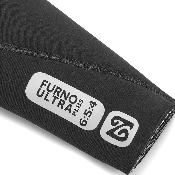2025 Nyord Frauen Furno Ultra Plus 6/5/4mm Mit Kapuze Brustreißverschluss Neoprenanzug FUPW654001 - Black